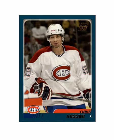2003-04 Topps Traded #TT118 Chris Higgins RC (10-X218-CANADIENS) (2)