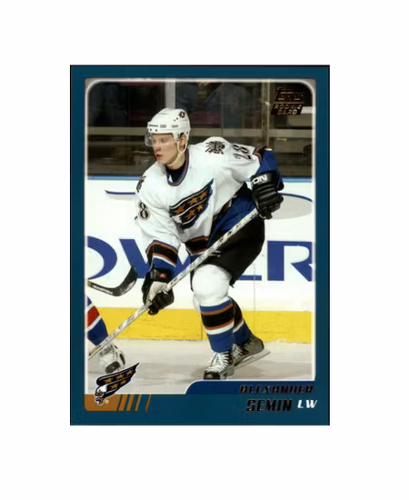 2003-04 Topps Traded #TT144 Alexander Semin RC (15-X218-CAPITALS) (2)