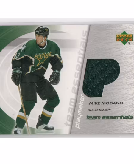 2003-04 Upper Deck Team Essentials #TPMM Mike Modano (50-X231-GAMEUSED-NHLSTARS)