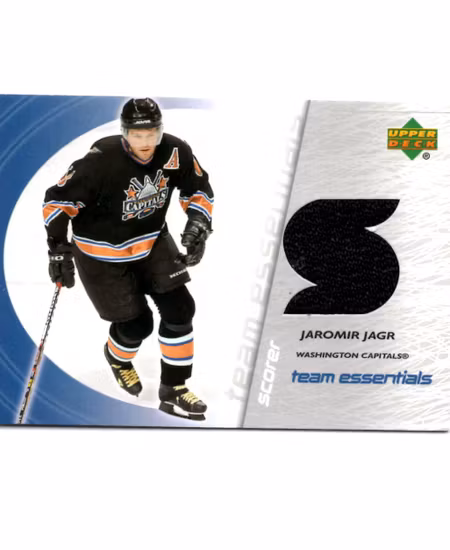 2003-04 Upper Deck Team Essentials #TSJJ Jaromir Jagr (150-X126-CAPITALS)