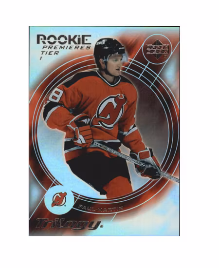 2003-04 Upper Deck Trilogy #160 Paul Martin RC (20-D10-DEVILS)