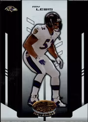 2004 Leaf Certified Materials #11 Ray Lewis (10-X297-NFLRAVENS)