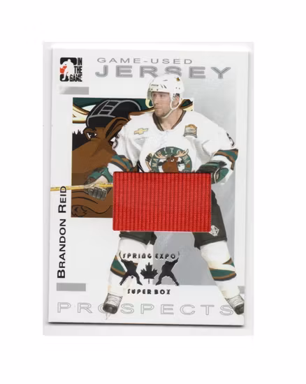 2004-05 ITG Heroes and Prospects Jerseys Super Box Expo #39 Brandon Reid (40-X208-OTHERS)