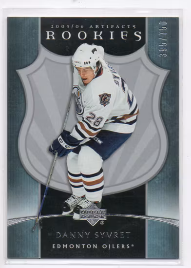 2005-06 Artifacts #276 Danny Syvret RC (20-X291-OILERS)