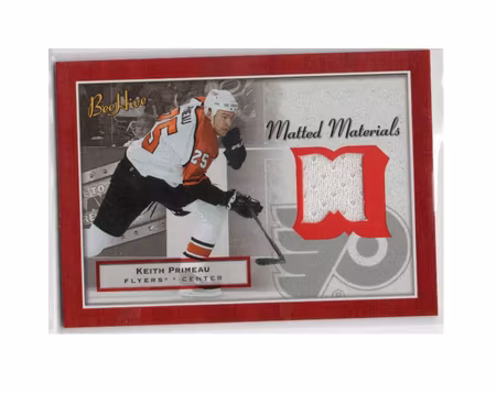 2005-06 Beehive Matted Materials #MMKP Keith Primeau (30-X224-GAMEUSED-FLYERS)