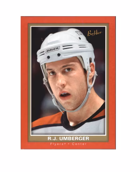 2005-06 Beehive Red #134 R.J. Umberger (15-X270-FLYERS)