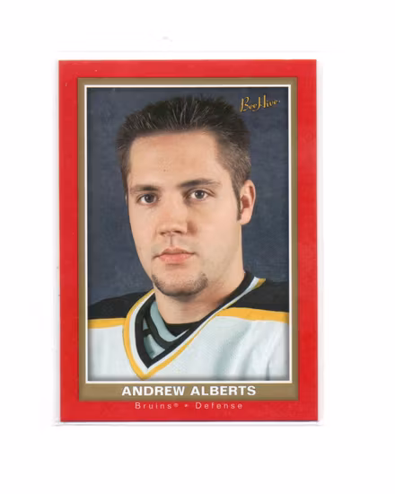 2005-06 Beehive Red #143 Andrew Alberts (10-X265-BRUINS)