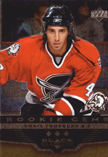 2005-06 Black Diamond #218 Chris Thorburn RC (20-X292-SABRES) (2)