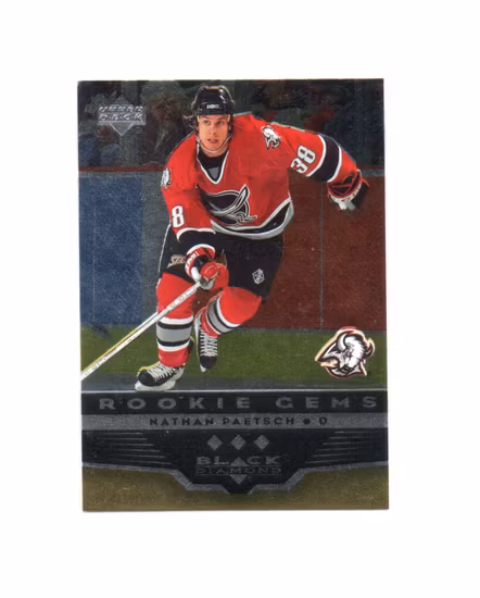 2005-06 Black Diamond #220 Nathan Paetsch RC (25-X278-SABRES)