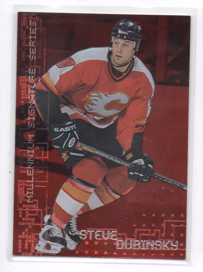 1999-00 BAP Millennium Ruby #45 Steve Dubinsky (10-X306-FLAMES)