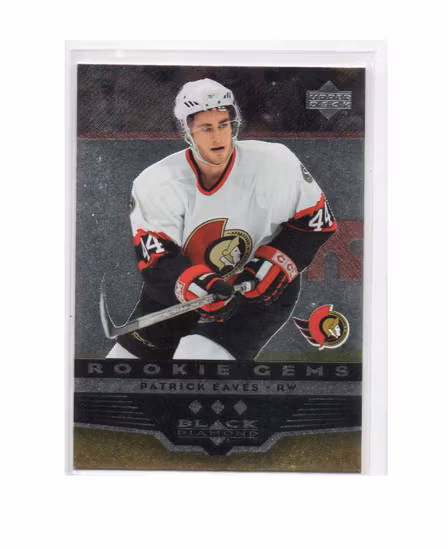 2005-06 Black Diamond #266 Patrick Eaves RC (30-X278-SENATORS)