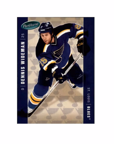 2005-06 Parkhurst #429 Dennis Wideman RC (10-X277-BLUES)