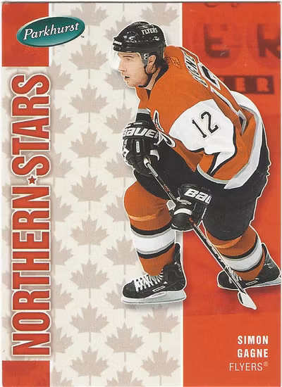 2005-06 Parkhurst #572 Simon Gagne NS (10-X75-FLYERS)