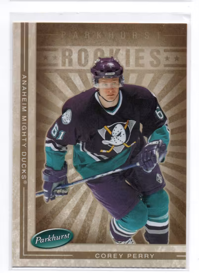 2005-06 Parkhurst #602 Corey Perry RC (25-X299-DUCKS)