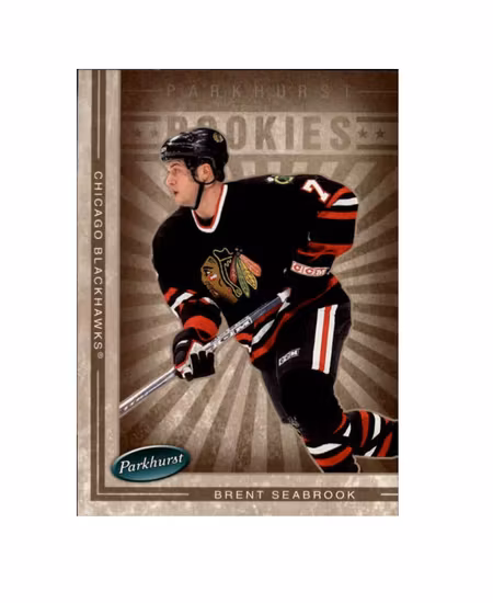 2005-06 Parkhurst #616 Brent Seabrook RC (20-X277-BLACKHAWKS)