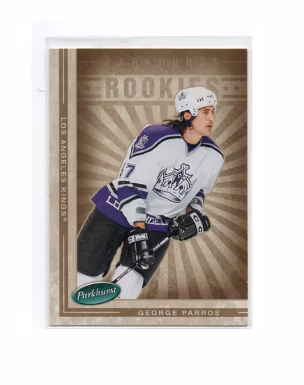 2005-06 Parkhurst #633 George Parros RC (10-X278-NHLKINGS)