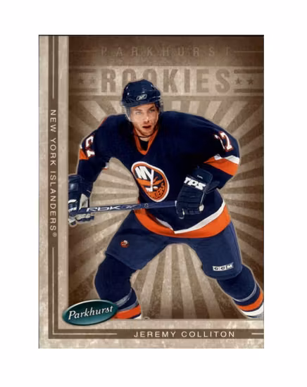 2005-06 Parkhurst #644 Jeremy Colliton RC (10-D8-ISLANDERS)