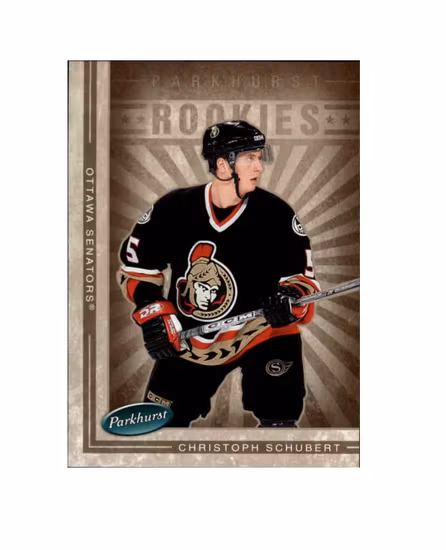 2005-06 Parkhurst #651 Christoph Schubert RC (10-D10-SENATORS)