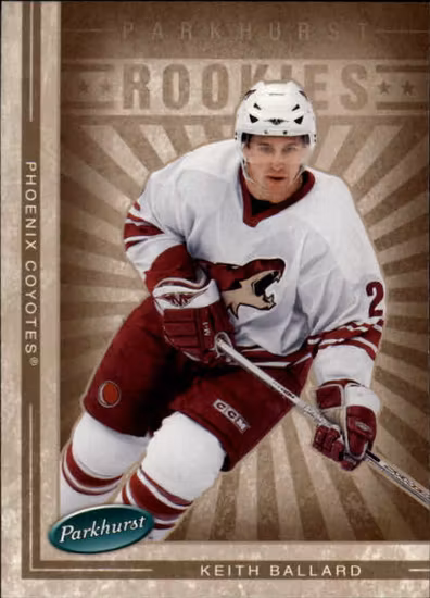 2005-06 Parkhurst #656 Keith Ballard RC (10-X294-COYOTES) (2)