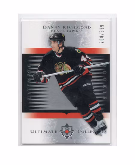 2005-06 Ultimate Collection #192 Danny Richmond RC (25-X265-BLACKHAWKS)