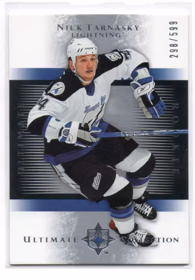 2005-06 Ultimate Collection #229 Nick Tarnasky RC (25-X291-LIGHTNING)