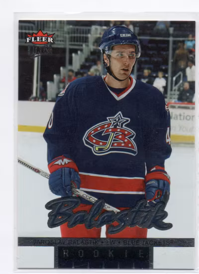 2005-06 Ultra #214 Jaroslav Balastik RC (10-X292-BLUEJACKETS)