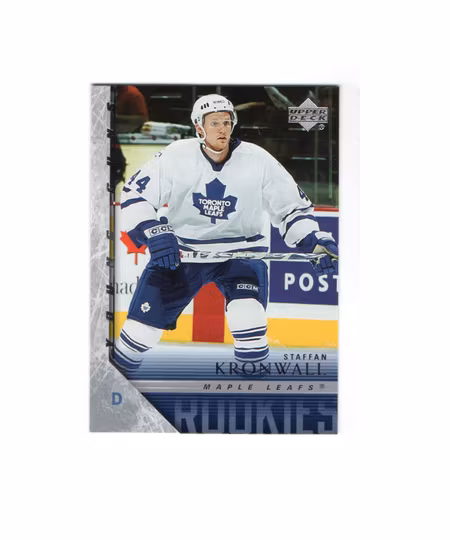 2005-06 Upper Deck #466 Staffan Kronwall YG RC (25-X72-MAPLE LEAFS)