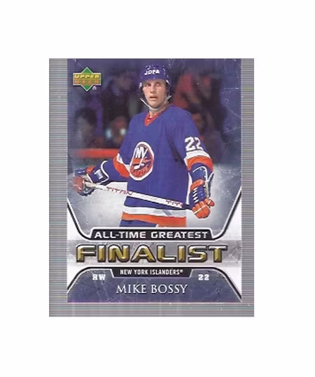 2005-06 Upper Deck All-Time Greatest #37 Mike Bossy (10-X214-ISLANDERS)