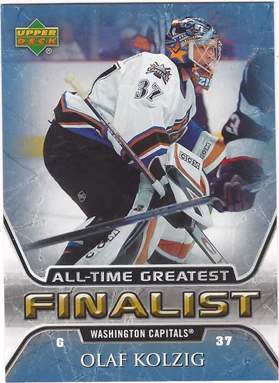 2005-06 Upper Deck All-Time Greatest #59 Olaf Kolzig (10-X92-CAPITALS)