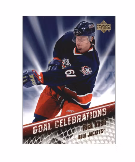 2005-06 Upper Deck Goal Celebrations #GC6 Rick Nash (15-X161-BLUEJACKETS)