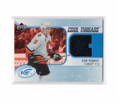 2005-06 Upper Deck Ice Cool Threads #CTDP Dion Phaneuf (30-X207-FLAMES)