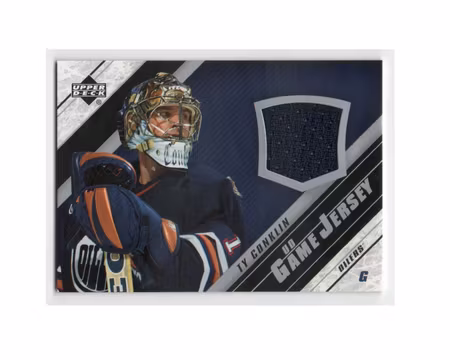 2005-06 Upper Deck Jerseys #JTC Ty Conklin (25-X203-OILERS)