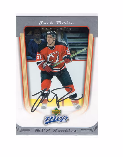 2005-06 Upper Deck MVP #403 Zach Parise RC (50-X140-DEVILS)
