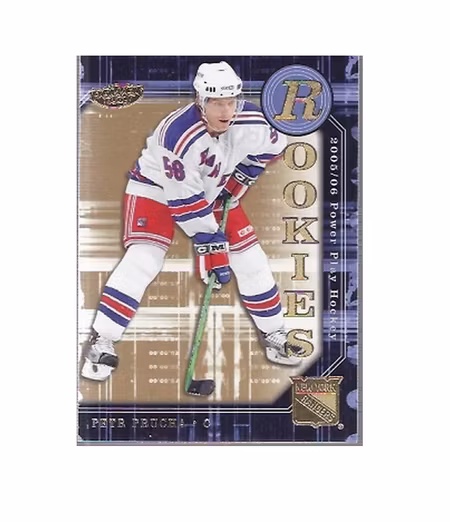 2005-06 Upper Deck Power Play #171 Petr Prucha RC (12-X271-RANGERS)