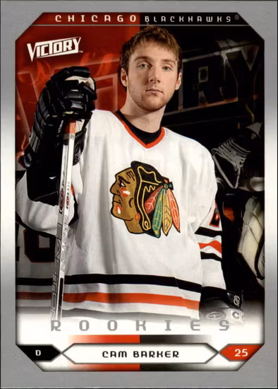 2005-06 Upper Deck Victory #254 Cam Barker RC (10-X294-BLACKHAWKS)