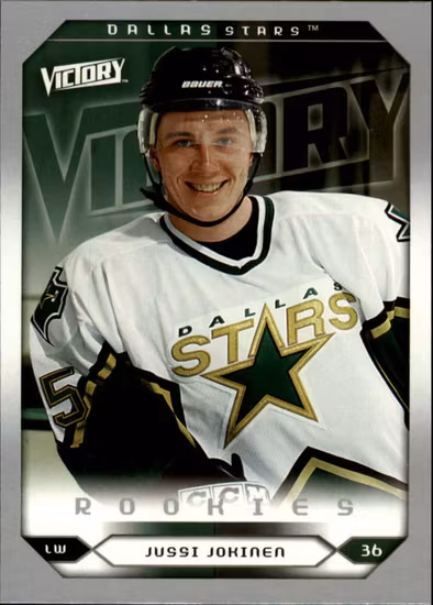2005-06 Upper Deck Victory #297 Jussi Jokinen RC (10-X294-NHLSTARS) (2)