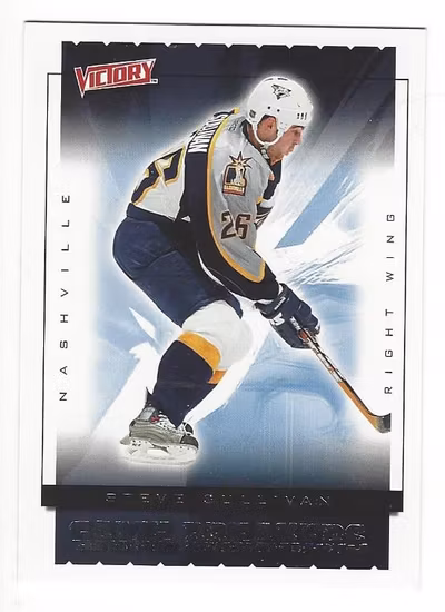 2005-06 Upper Deck Victory Game Breakers #GB26 Steve Sullivan (10-231x6-PREDATORS)