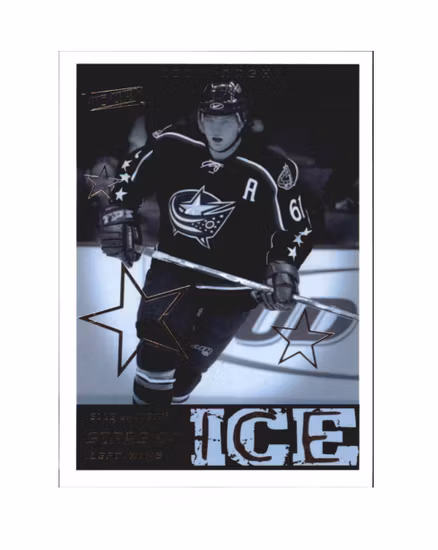 2005-06 Upper Deck Victory Stars on Ice #SI16 Rick Nash (10-X161-BLUEJACKETS)