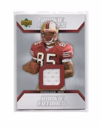 2006 Upper Deck Rookie Futures Jerseys #RFVD Vernon Davis (25-32x9-NFL49ERS)