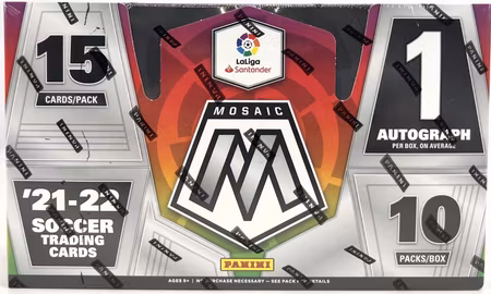 2021-22 Panini Mosaic La Liga Soccer (Hobby Box)