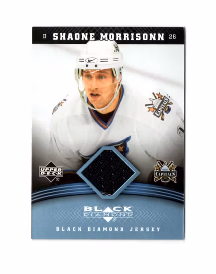 2006-07 Black Diamond Jerseys #JMO Shaone Morrisonn (30-C2-CAPITALS)