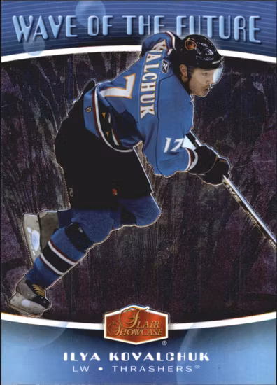 2006-07 Flair Showcase Wave of the Future #WF3 Ilya Kovalchuk (15-X53-THRASHERS)