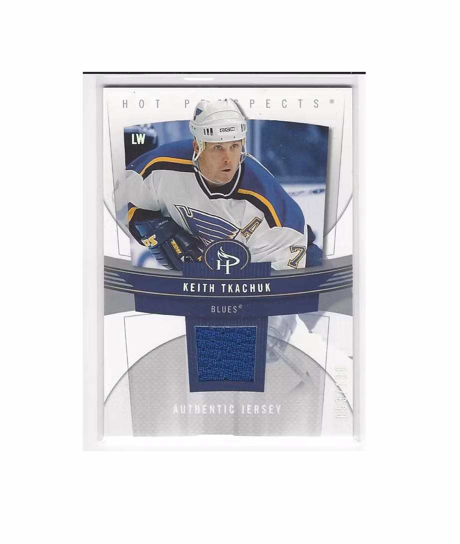 2006-07 Hot Prospects Red Hot #82 Keith Tkachuk JSY (50-X112-BLUES)
