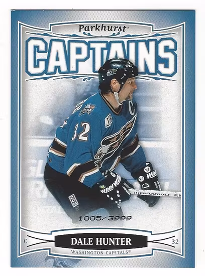 2006-07 Parkhurst #216 Dale Hunter (15-X87-CAPITALS)