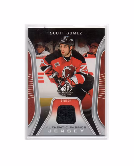 2006-07 SP Game Used Authentic Fabrics #AFSG Scott Gomez (40-X220-DEVILS)