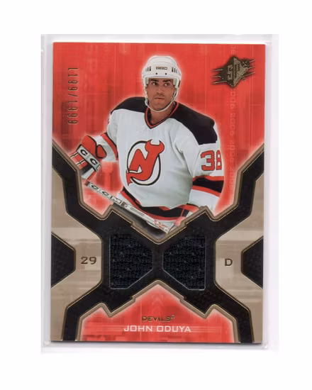 2006-07 SPx #156 John Oduya JSY RC (30-X237-DEVILS)