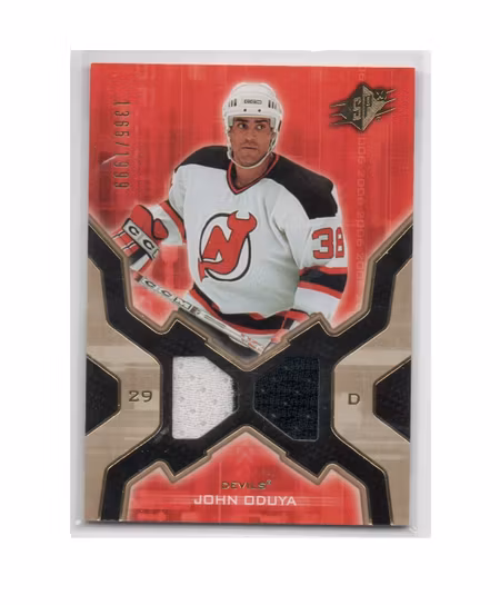 2006-07 SPx #156 John Oduya JSY RC (30-X156-DEVILS)