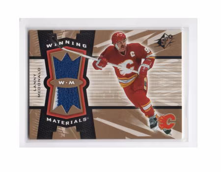 2006-07 SPx Winning Materials #WMLM Lanny McDonald (30-X282-FLAMES)