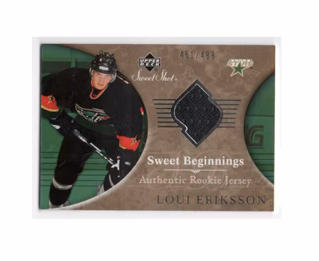 2006-07 Sweet Shot #120 Loui Eriksson JSY RC (50-X202-NHLSTARS)