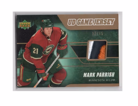 2006-07 Upper Deck Game Jersey Patches #J2MP Mark Parrish (100-X232-GAMEUSED-SERIAL-NHLWILD)